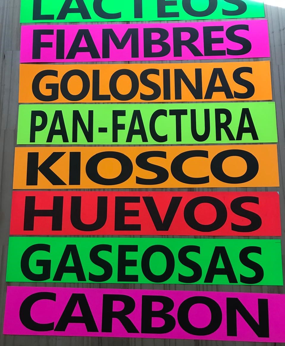 carteles adhesivos para negocios